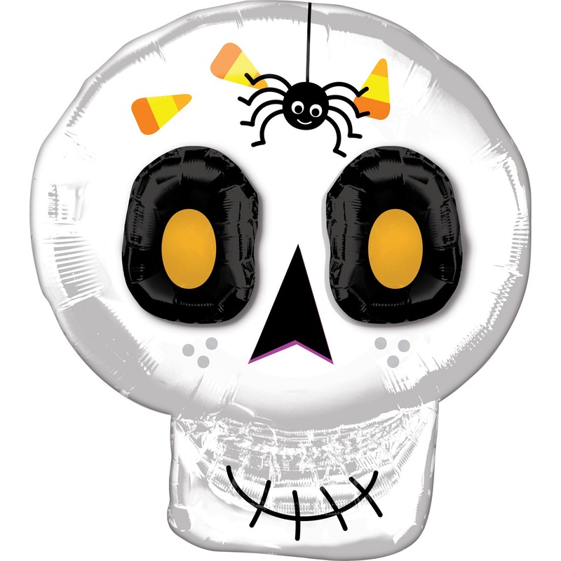 Mister Bone foil balloon 55 x 63cm