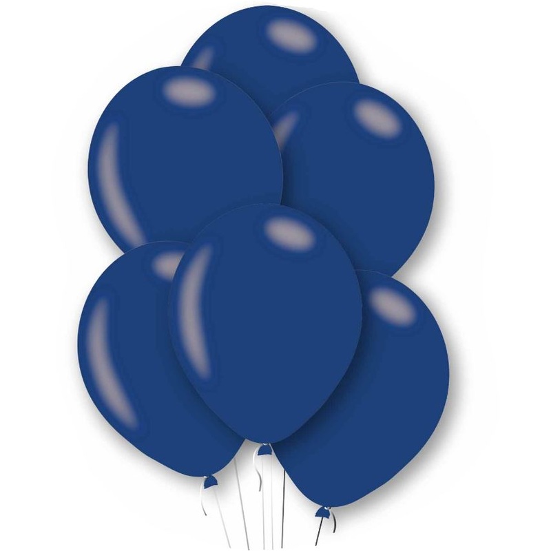 11 Royal Blue Latex Balloons – 10 Package
