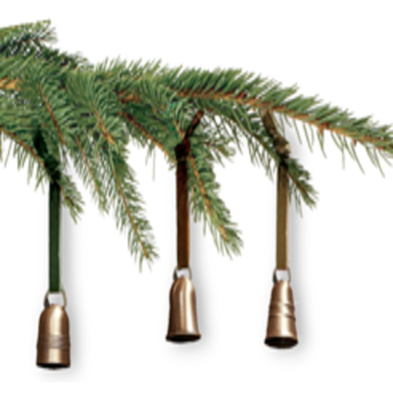 3 Tree Pendants – Golden Bell Magic