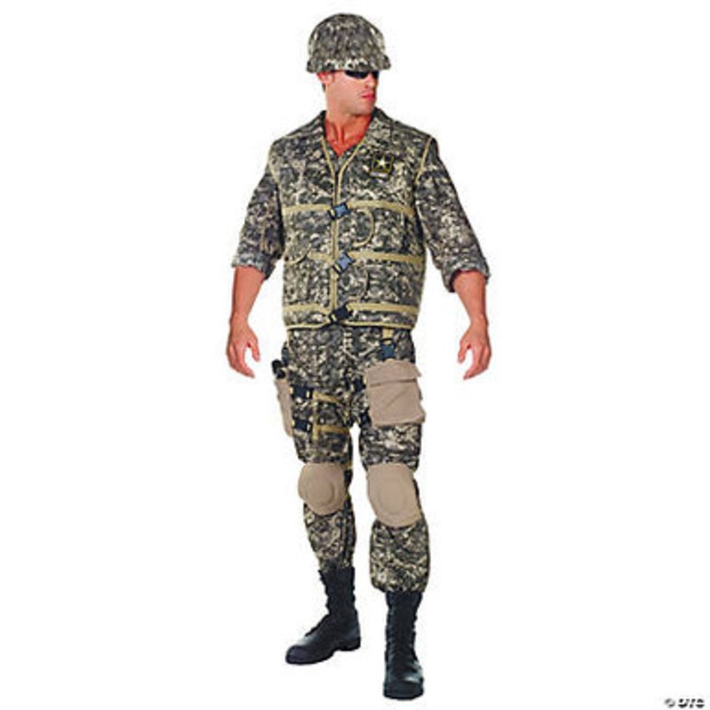 Deluxe U.S. Army Ranger Costume – Adult Medium