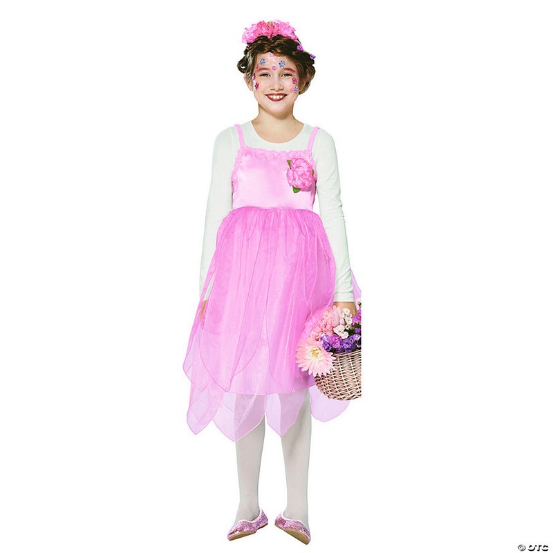 Pink and White Fairy Ballerina Girl Child Halloween Costume – Medium