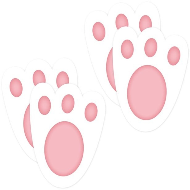 40 rabbit paws Easter decoration