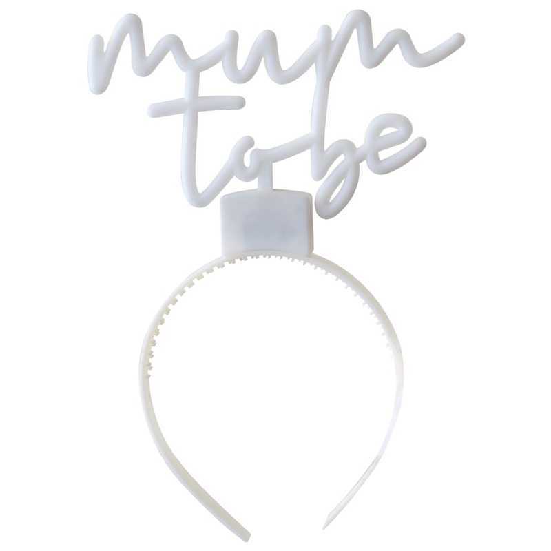 Luminous mum to be headband