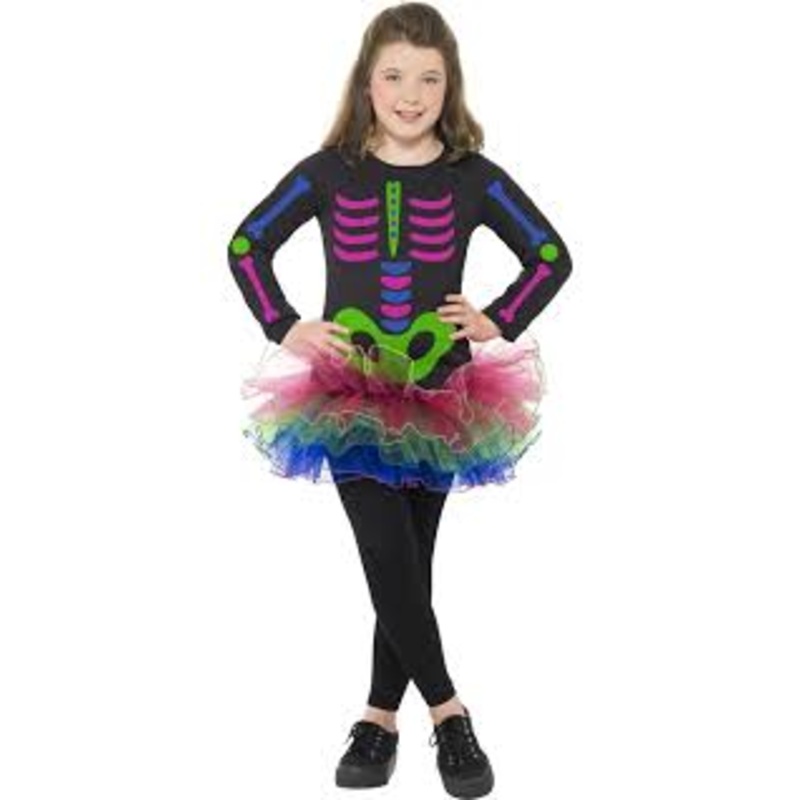 Neon Skeleton Girl – Tween