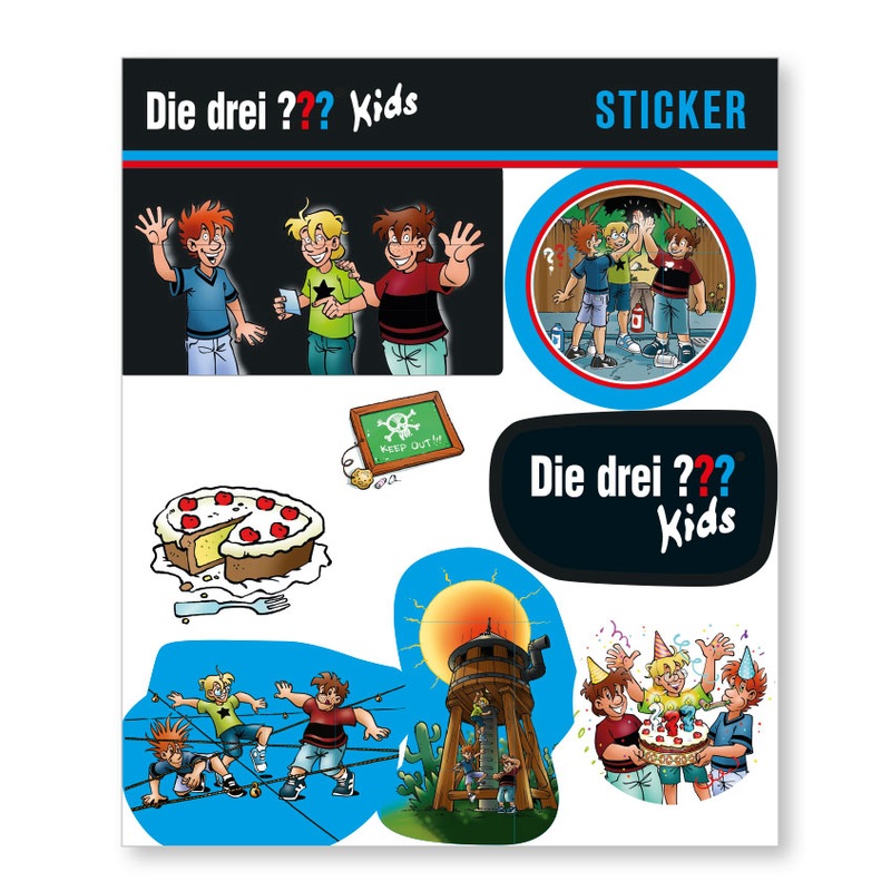The three question marks Kids Sticker Arch