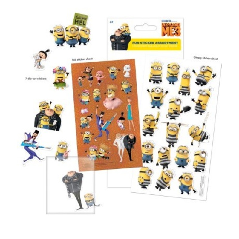 XL Despicable me sticker set