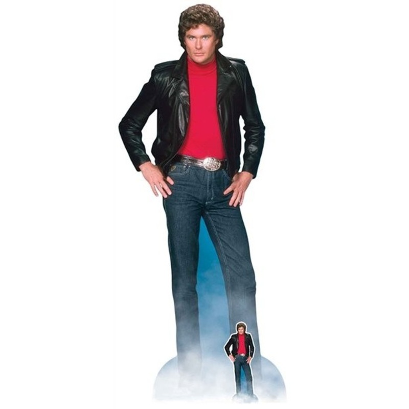 Hasselhoff Knight Rider cardboard display 1.9m