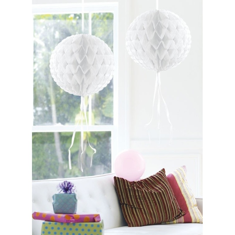 White honeycomb ball Honey 30cm